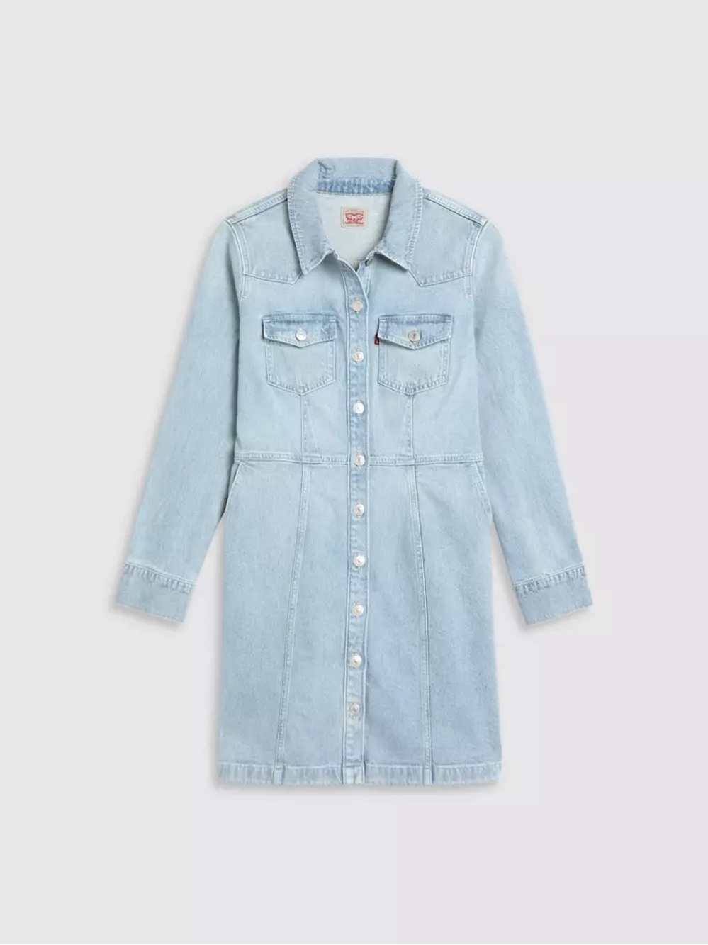 Levis Western Mini Dress size XL light wash - Picture 7 of 15